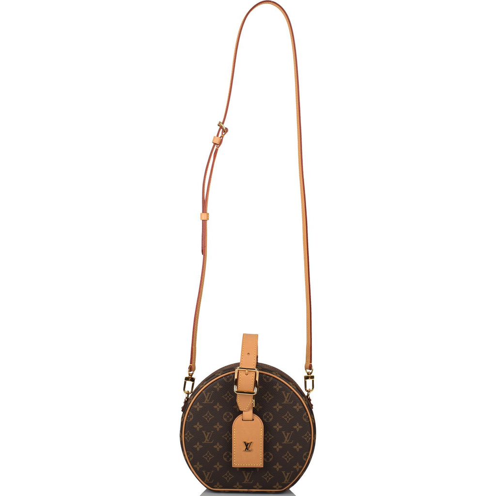 Louis Vuitton Monogram Canvas Petite Boite Chapeau Box Bag – I MISS YOU  VINTAGE