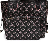 Louis Vuitton Black Pink Monogram Canvas Fall For You Neverfull MM –  LuxuryPromise