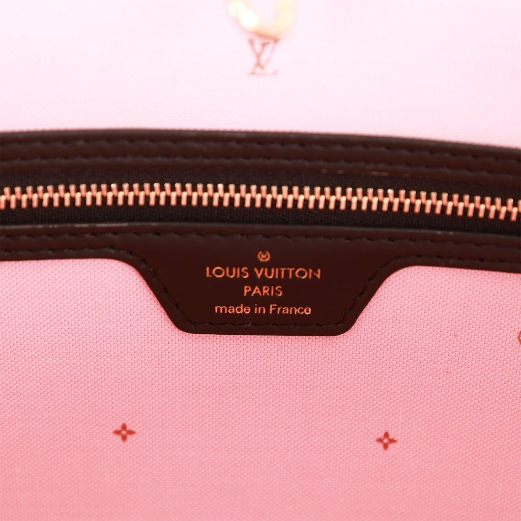 Louis Vuitton Black Pink Monogram Fall for You Neverfull Pochette MM o –  Bagriculture
