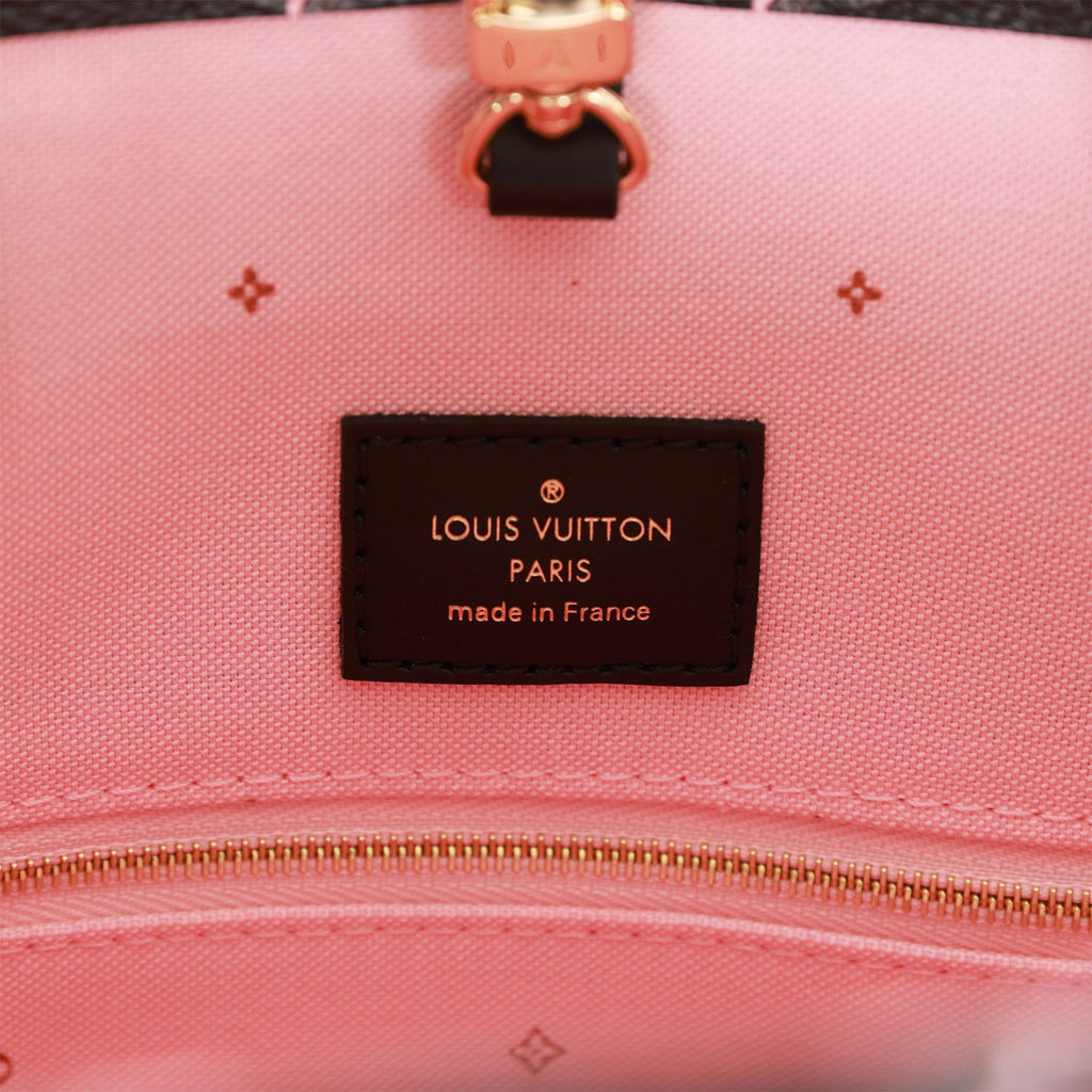 pink and black louis vuitton purse