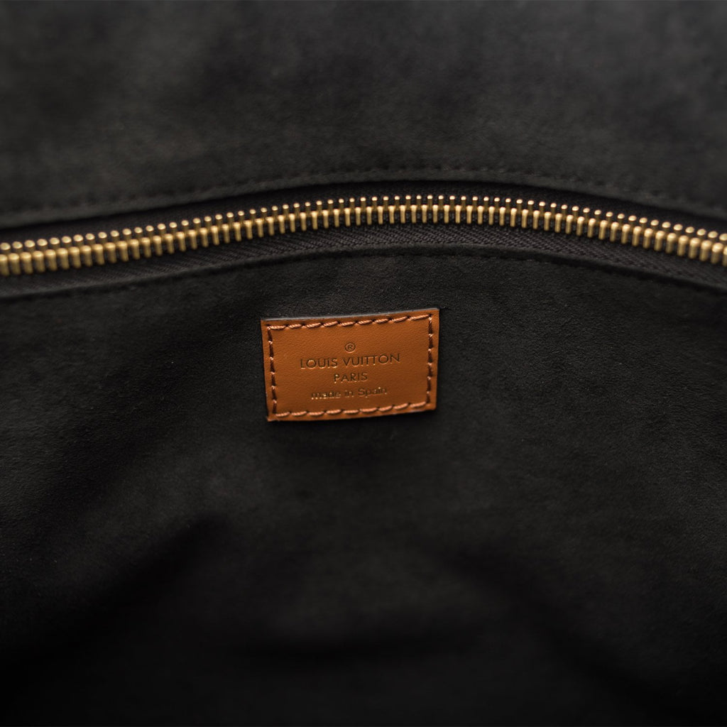 Louis Vuitton Authentic Empreinte Black Neverfull MM Giant