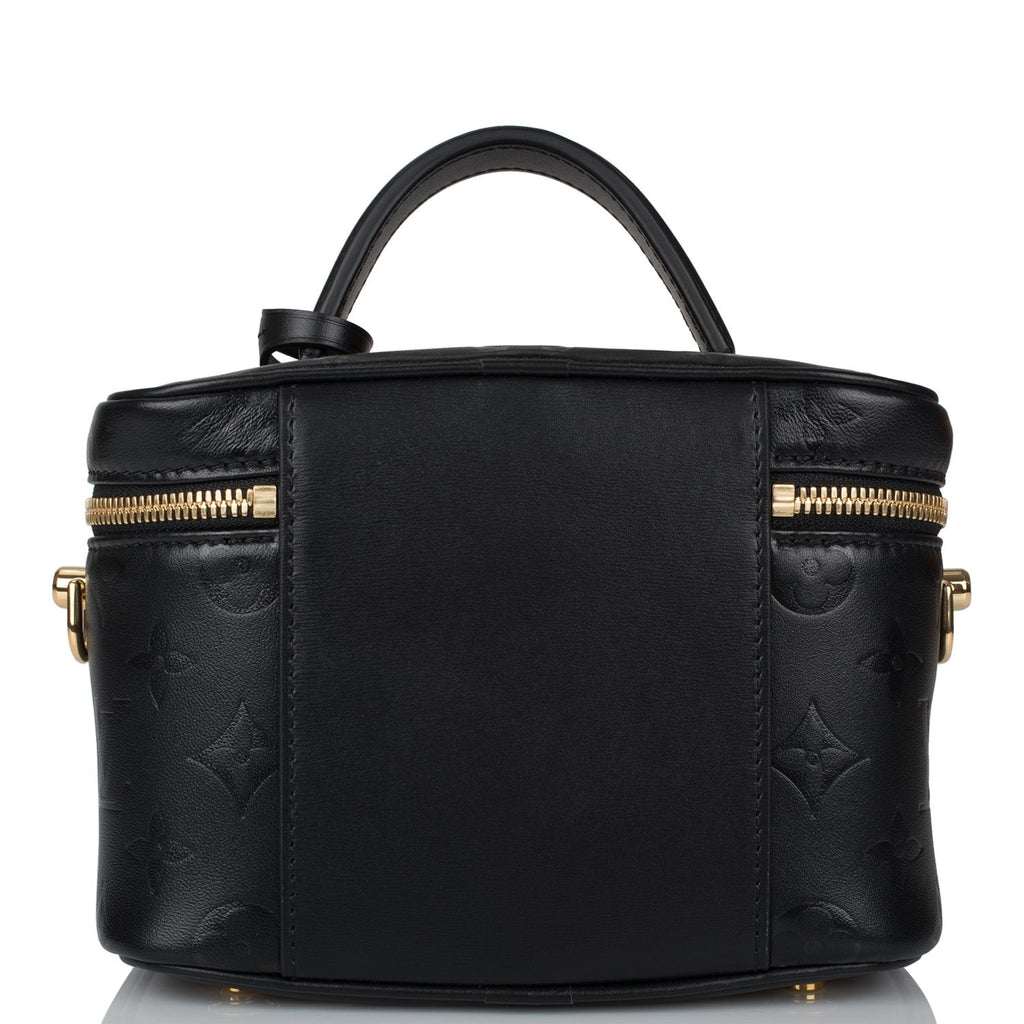Louis Vuitton Vanity Black Canvas Handbag (Pre-Owned)