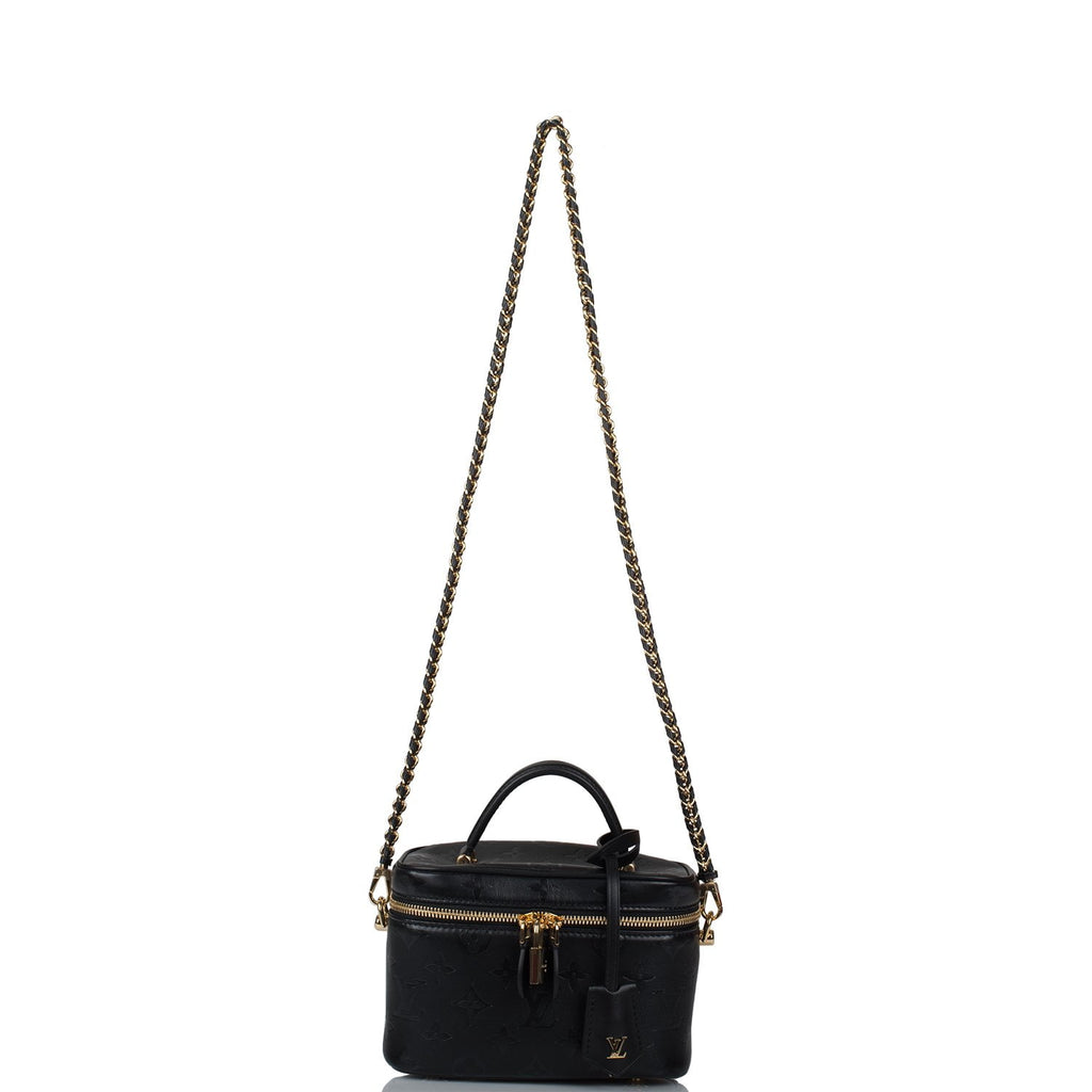 Vanity leather crossbody bag Louis Vuitton Black in Leather - 32881369