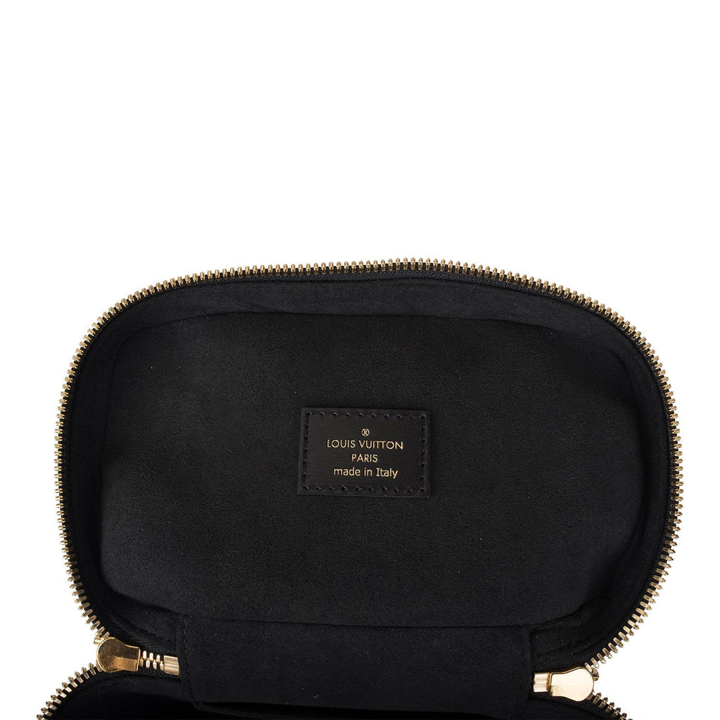Vanity cloth handbag Louis Vuitton Black in Cloth - 25095551