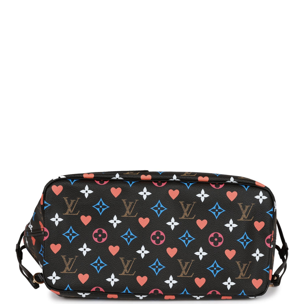 Louis Vuitton Black Game On Neverfull MM - Main Image
