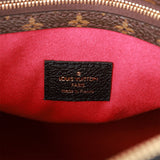 Speedy Bandouliere Bag Leather and Monogram Teddy Shearling 30