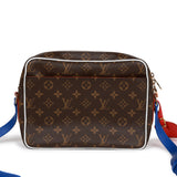 Louis Vuitton Brown, White And Multicolour Monogram Canvas NBA Nil Messenger  Gold Hardware Available For Immediate Sale At Sotheby's