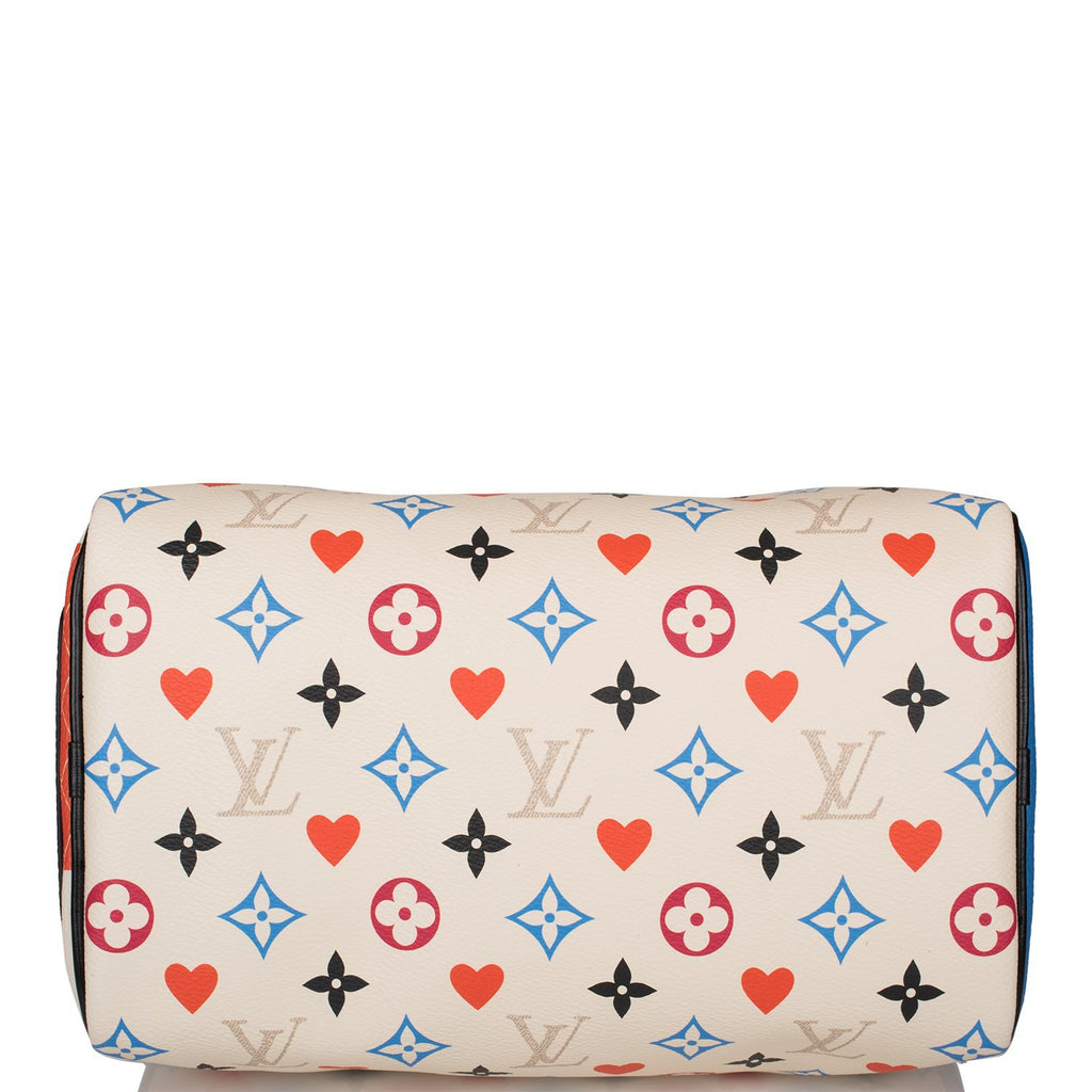 Louis Vuitton Speedy Bandouliere 30 Game On Monogram in Coated Canvas with  Gold-tone - US