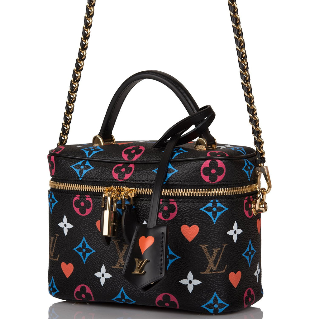 Louis Vuitton, Bags, Louis Vuitton Game On Vanity Pm Black