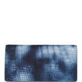 Louis Vuitton BRAZZA Monogram Ostrich Leather Crocodile Leather Folding  Wallet (N81872)