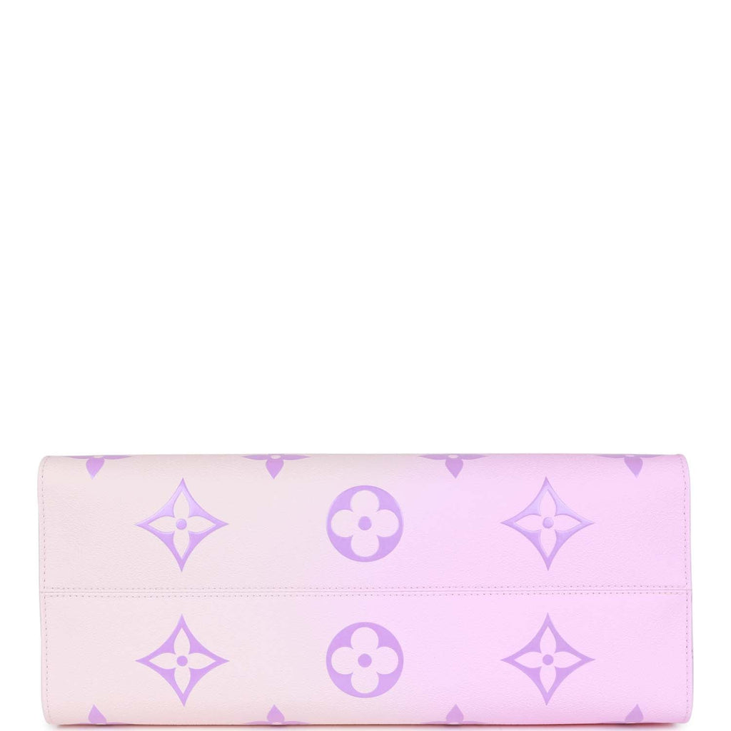 NEW Louis Vuitton Onthego Monogram Sunrise Pastel Spring In The City GM
