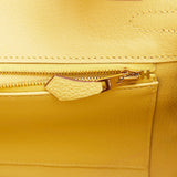 Hermes Birkin 25 Jaune Poussin Togo Gold Hardware
