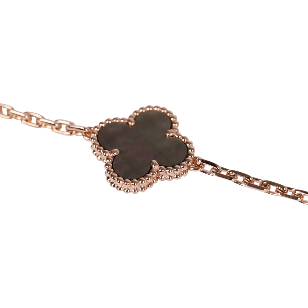 Pre-Owned Van Cleef and Arpels 5 Motifs Vintage Alhambra Bracelet