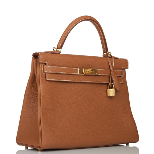 Hermes Kelly Retourne 32 Gold Togo Gold Hardware