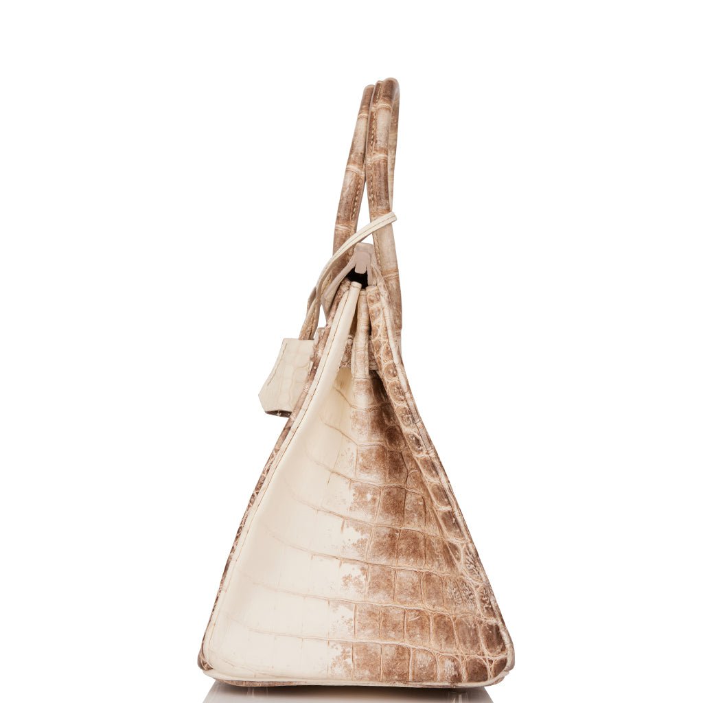 Hermes Birkin 30 Himalaya Niloticus Crocodile Diamond Encrusted Hardwa –  Madison Avenue Couture